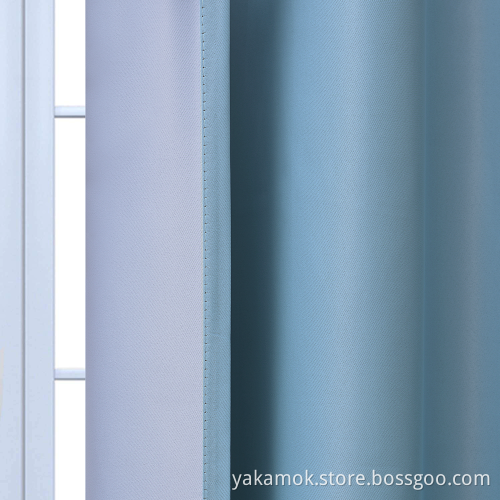Rideaux Ombre Bleu Clair
